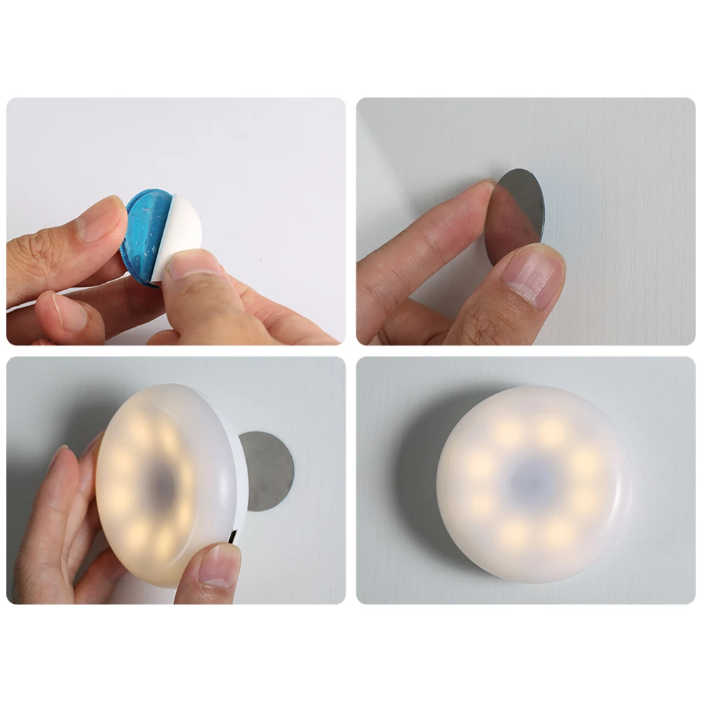 1 шт. касаний Управление ночной Светильник прикроватный светильник памяти