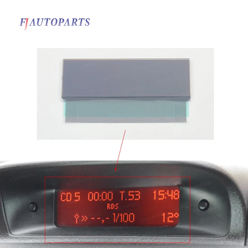 ЖК дисплей с центральным Навигатором для Peugeot 206 307 Citroen C5 Xsara Picasso