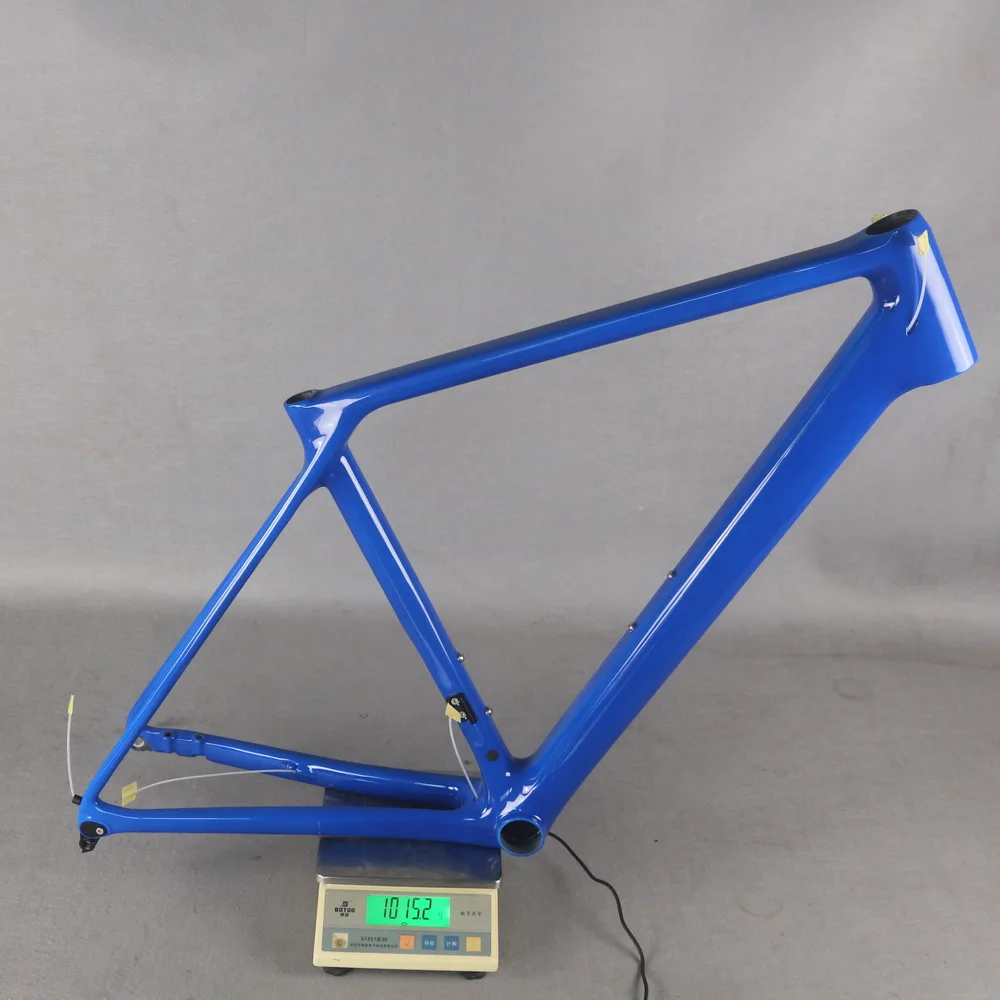 

Toray T1000 Carbon Fiber BB86 Custom Paint Flat Mount Disc Brake Road Bike Frame FM009 In Stock