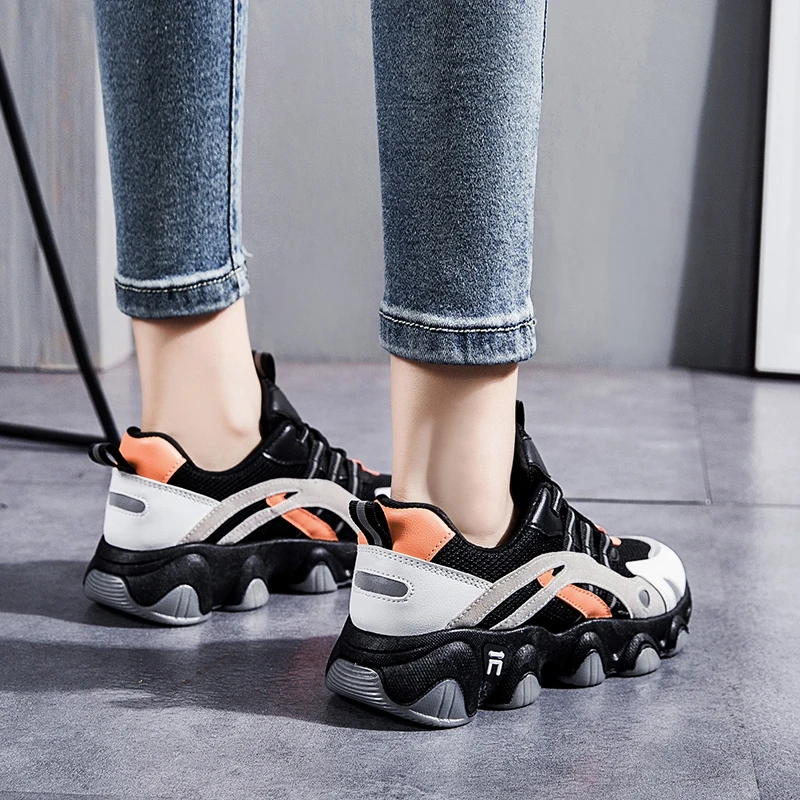 

2021 spring new women's casual shoes women's shoes women fashion breathable running shoes low-top outdoor sports shoes old shoes