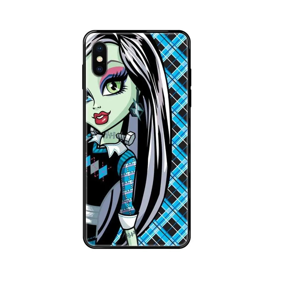 Новый черный чехол для телефона Monster High Samsung Galaxy S20 S10e S10 S9 S8 S7 S6 S5 edge Lite Plus Ultra |