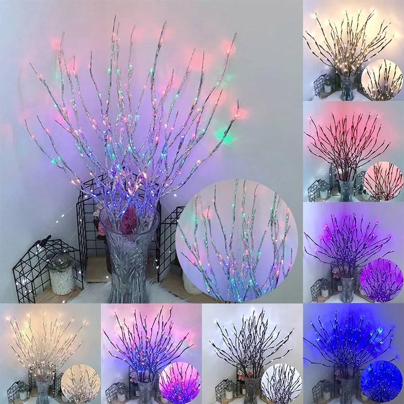 

Tree Branch Light Simulation Tree Branch LED Lights Room Bedroom Layout Night Light Decorative String Lights K9Store