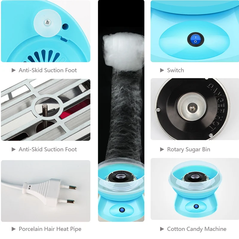 Электрическая машина для приготовления сладкой ваты домашняя самодельная