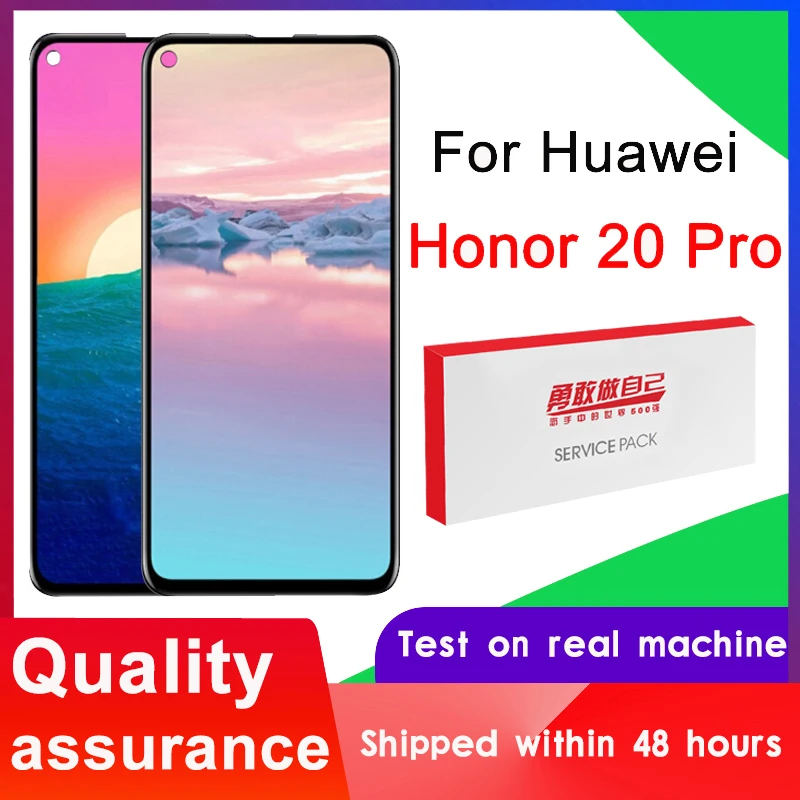 100% тестирование 6 26 ''ЖК дисплей экран Замена для Huawei честь 20 Pro ЖК с сенсорным