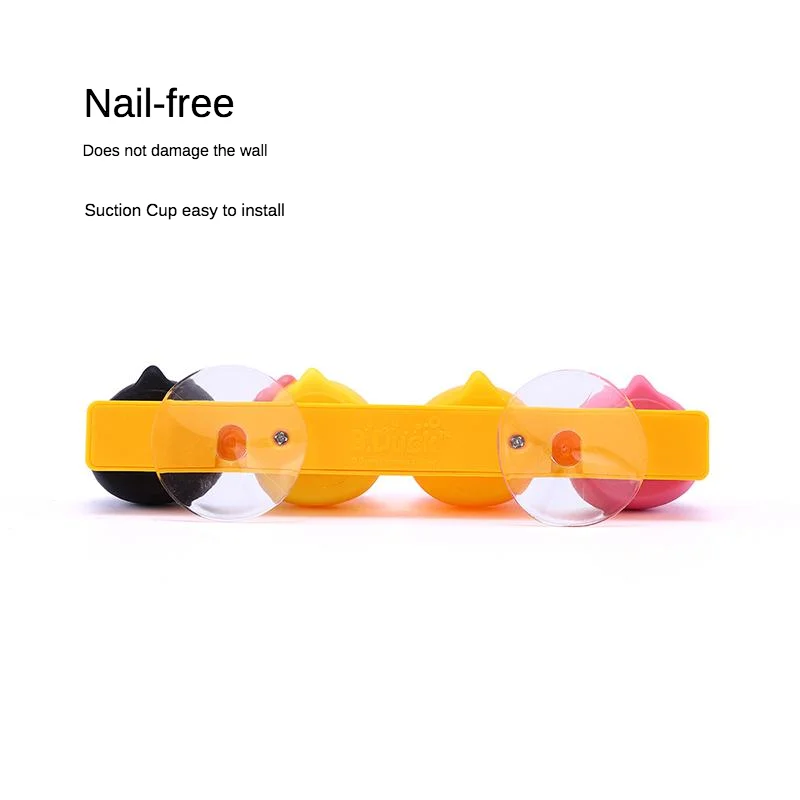 B. Маленький держатель для зубной щетки с желтой уткой ванной комнаты Детский