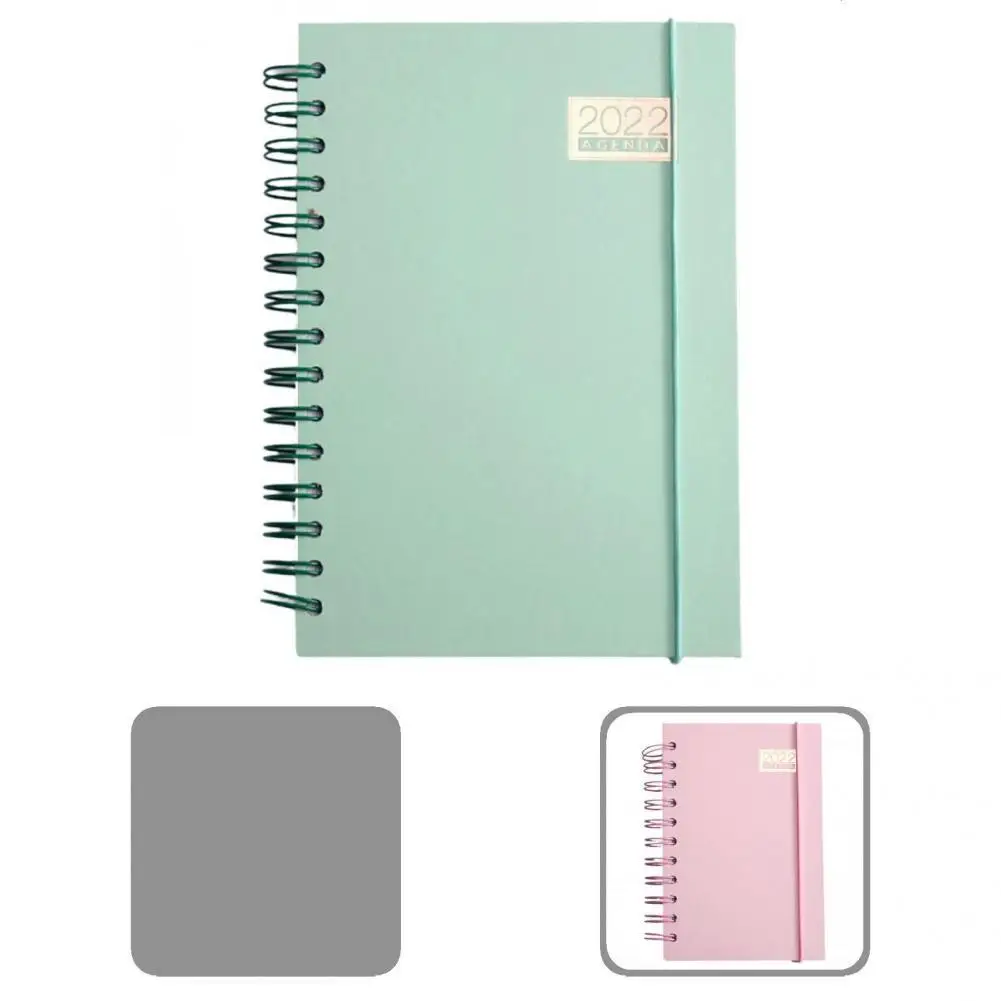 

Delicate Double Loop Design Practical 2022 Diary Agenda Planner Stationery Supplies