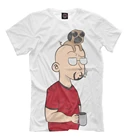 Футболка Мопс вместо шапки (животные)