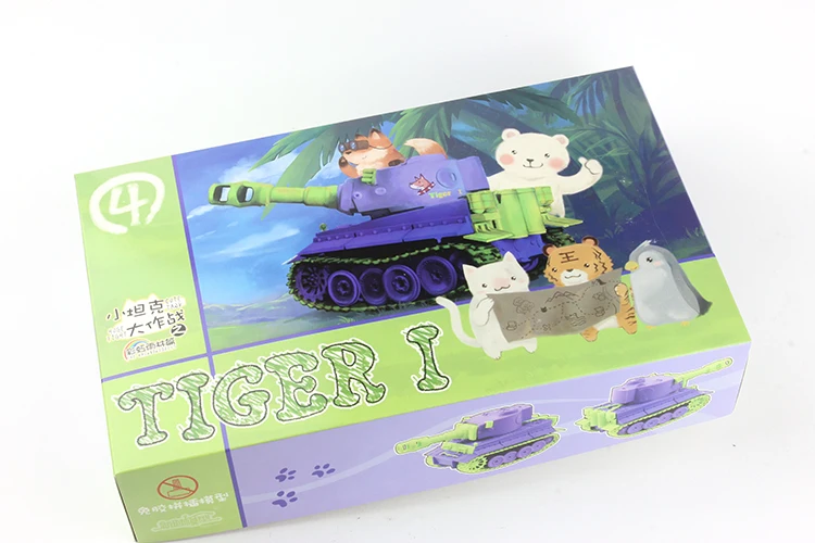 Детали для сборки модели строительства бака cute type Q Версия Модель trumpeter наборы tiger