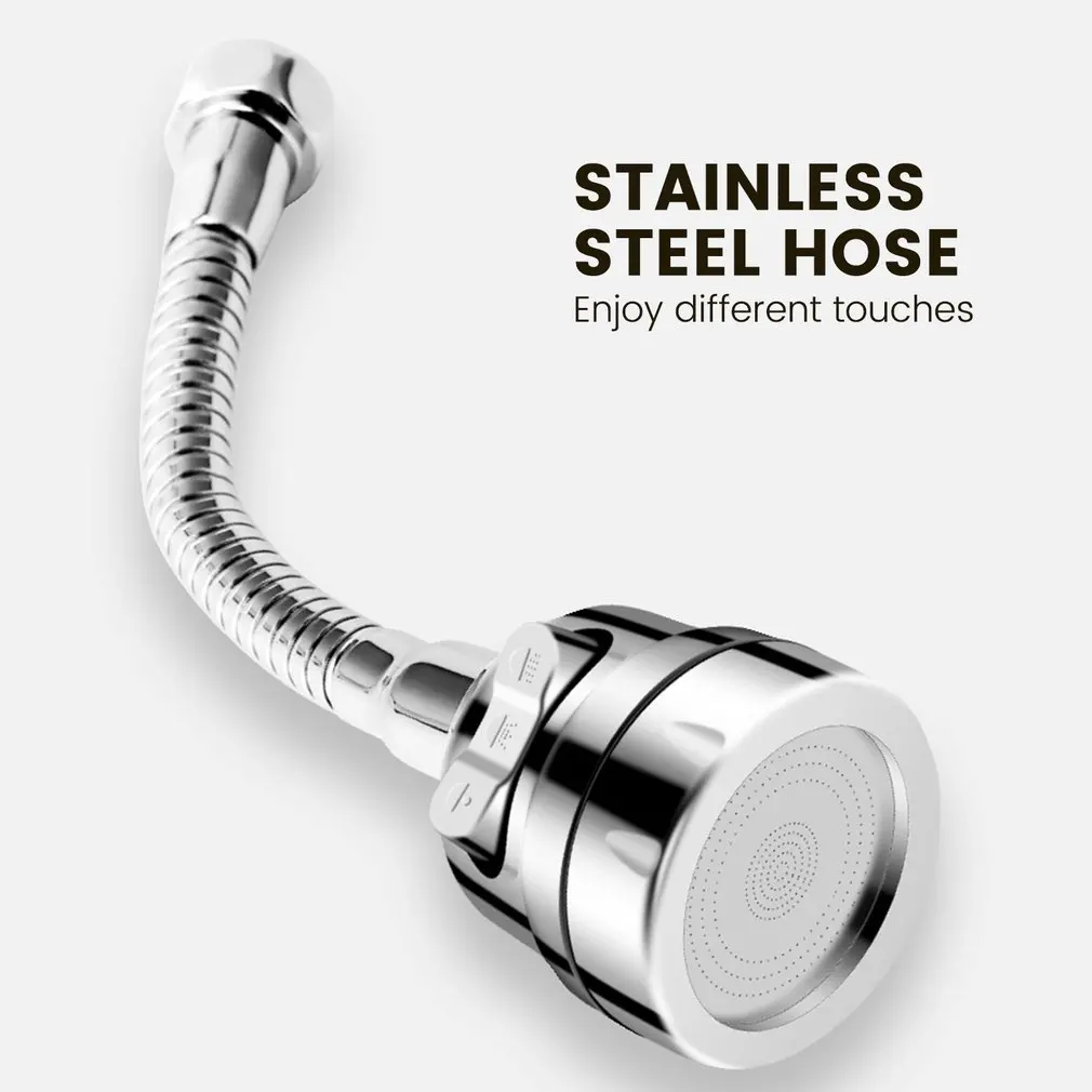 

Sink Sprayer Flexible Faucet Sprayer For Kitchen Rotatable ABS Anti-Splash Faucet Sprayer Head Replacement