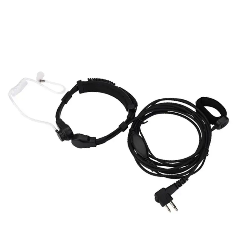 Выдвижной горло микрофон наушник гарнитура для радио Walkie Talkie Motorola Gp68 Gp88 Cp100 Cp88 Sv10