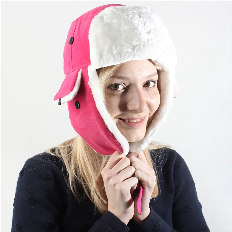 Шапка-ушанка для мужчин и женщин водонепроницаемая шапка-ушанка из