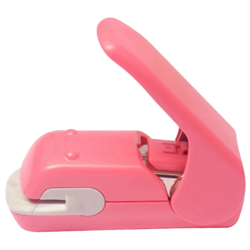 

Staple Free Stapler Time Saving Effortless Needle Free Handhled Stapler Mini Portable