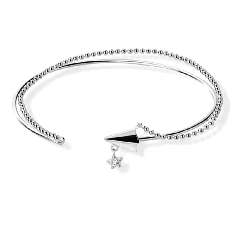 Новая коллекция простой бумажный браслет на запястье самолета свадебные