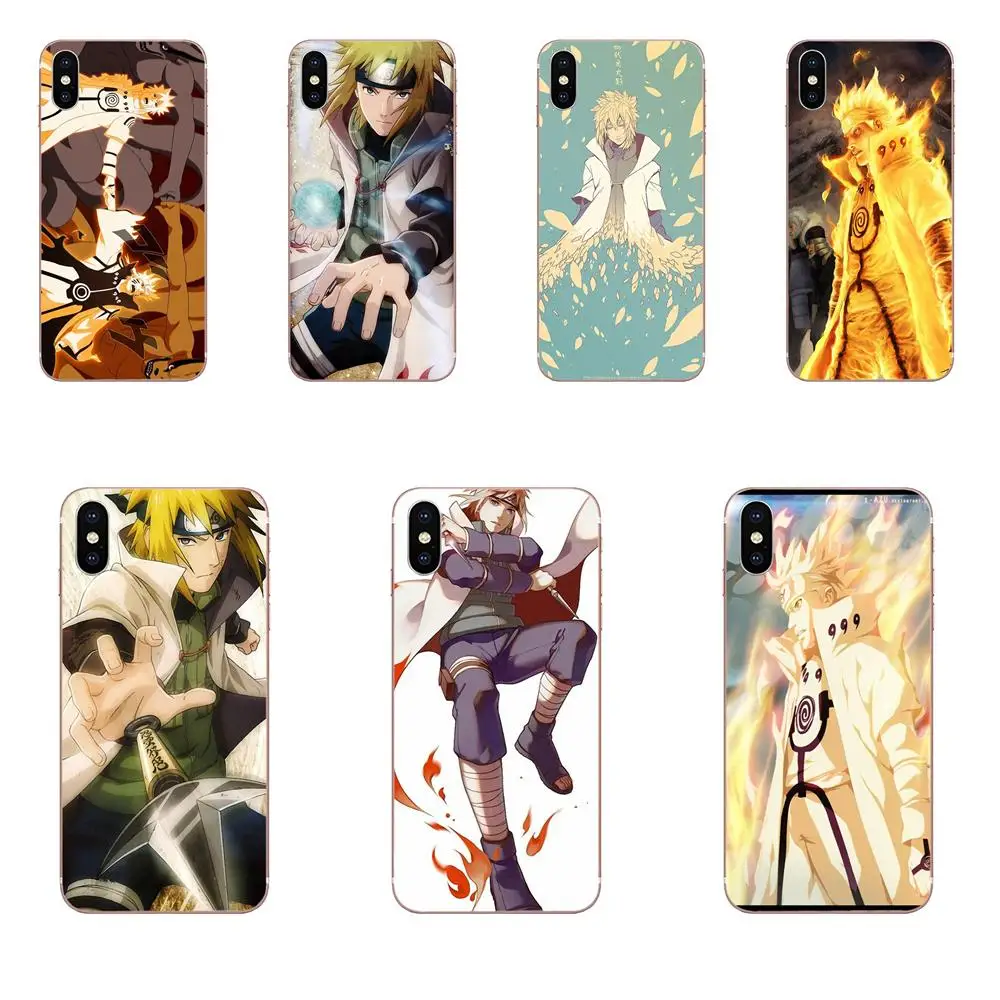 Мягкий чехол для крышки корпуса телефона Наруто 4th Hokage в намикадзэ Минато Ii Apple
