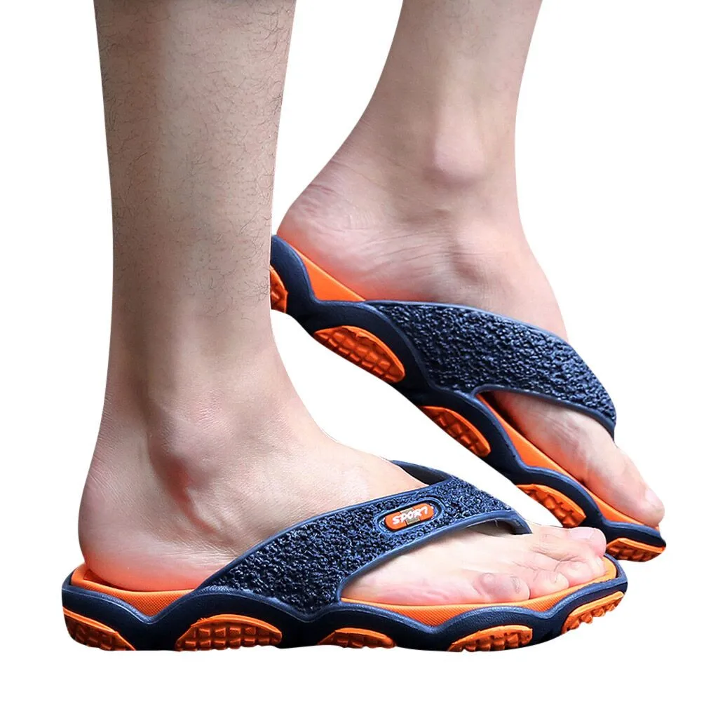 

Шлепанцы мужские, с мягкой подошвой, пляжные, тапки из кожи ПУ