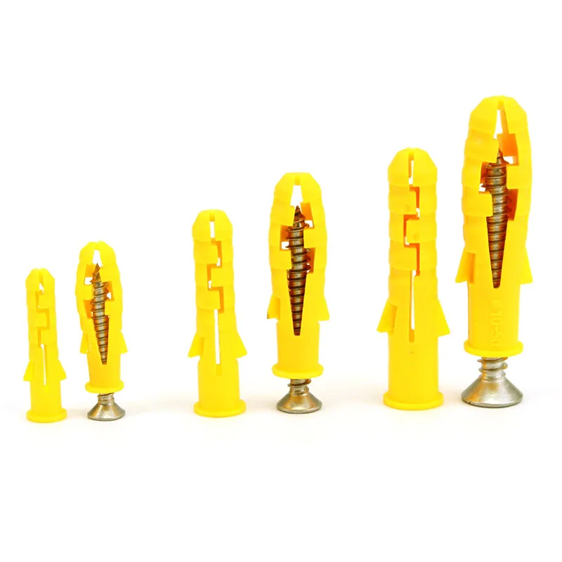 10 шт. малые желтые Заглушки для расширительной трубы с винтом 6 мм 8 |