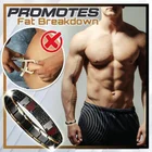 Магнитный терапевтический Браслет Fit Plus, съемный магнитный браслет, мужской браслет, ювелирные изделия для похудения, способствует снижению веса