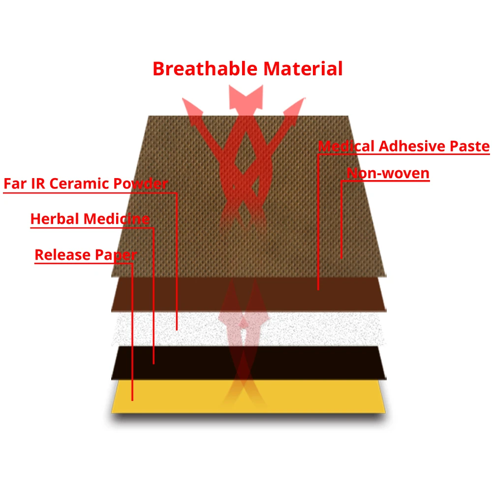 DISAAR 8 шт./лот самонагревающийся китайский лекарственный пластырь муравей яд