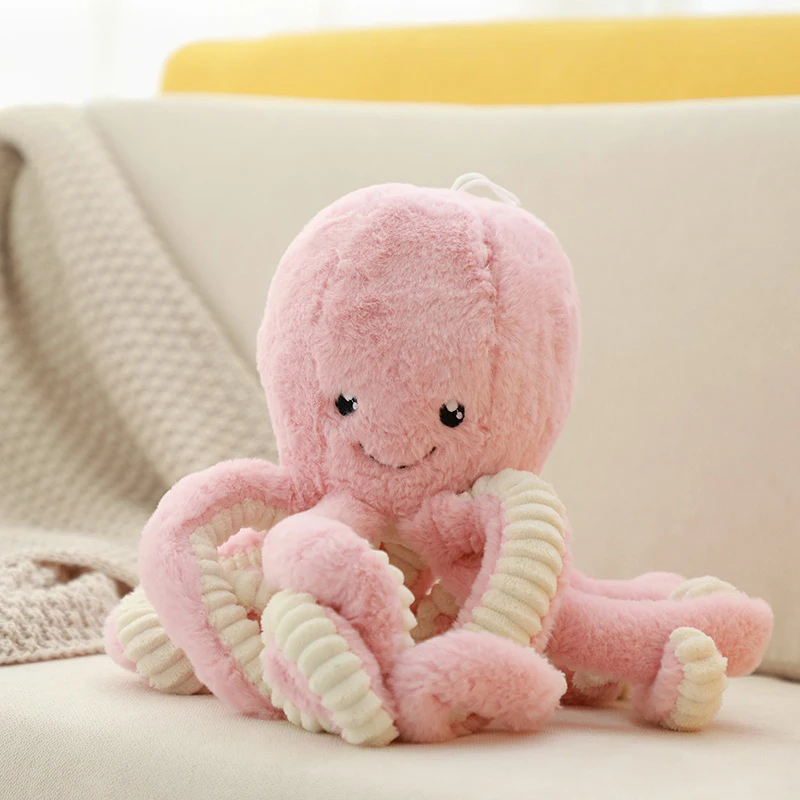 Customized Size Octopus Stuffed Plush Toys For Baby Kids Birthday Christmas Children Kid Gifts Cute Tako Dolls