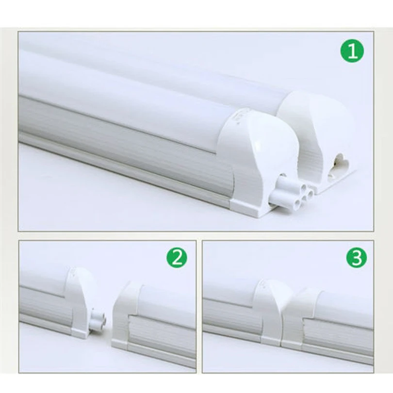 Светодиодный светильник и флюоресцентную светящуюся разъем бесшовное