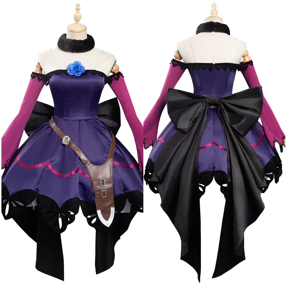 

Anime Pretty Derby Rice Shower Cosplay Costume Dress Outfits Halloween Carnival Suit