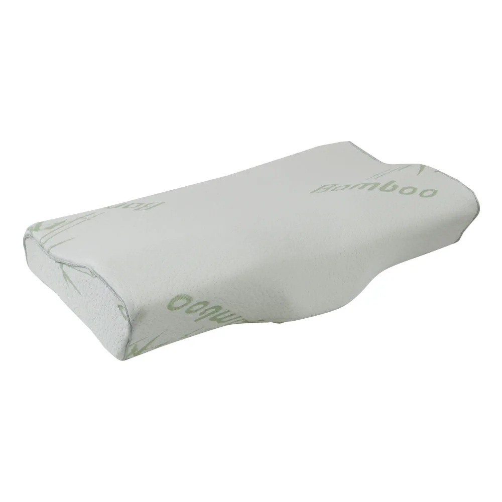 Bamboo Memory Foam Bedding Pillow Neck Protection Slow Rebound Pillows Cervical Health Care Pain Release | Дом и сад