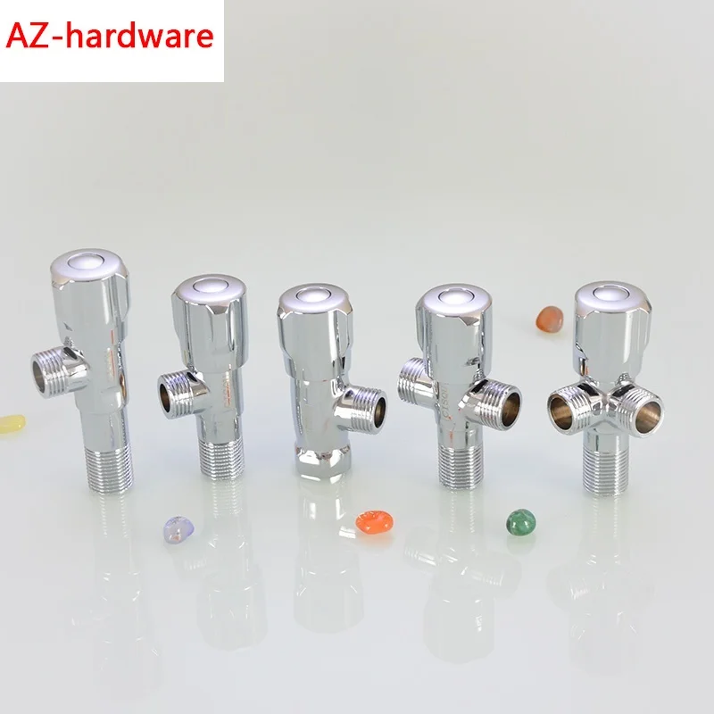 Большой поток угловой вентиль специально для газовых водных heater1/2IN 3/4IN открытая