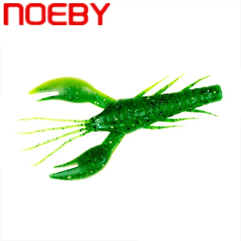 NOEBY мягкие приманки 60 мм/1 6g 95 мм/9g Силиконовые Раков искусственная наживка Форель