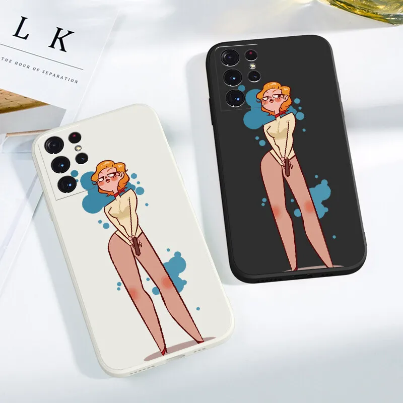 

NOHON Soft Case For VIVO X60 PRO X50 X30 X27 X23 IQOO 7 NEO 5 3 Z5 Casing Straight Edge Cartoon Case Non-Slip INS Silicone Cover