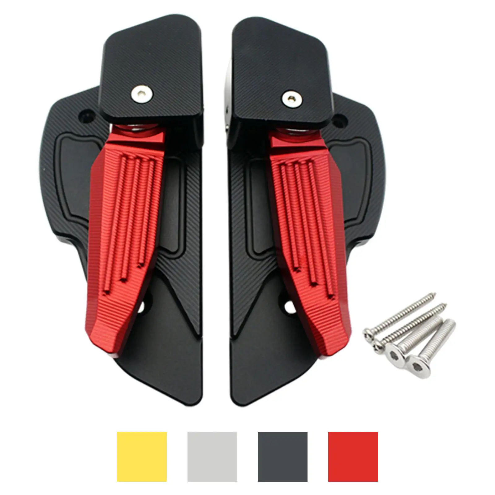 2Pcs Motorcycle Rear Foot Rests for Vespa Prima 150 Accessories Scooter Parts