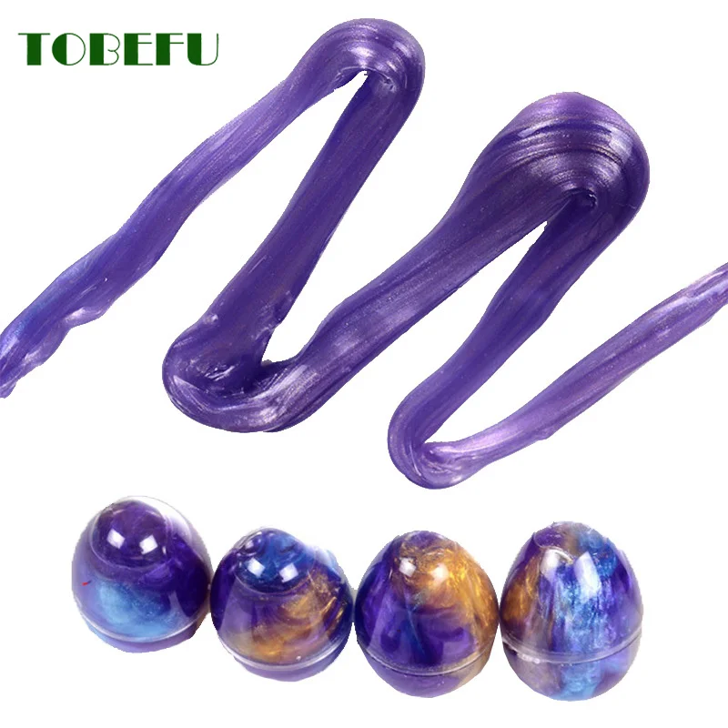 Хрустальный слайм-яйцо игрушка цветная грязь стрессовый мяч ароматизированные