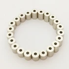 Маленькие круглые cz кольцо неодимовый магнит мощный редкоземельный магнит на холодильник постоянные NdFeB магниты для ремесла Сделай Сам магниты с отверстием