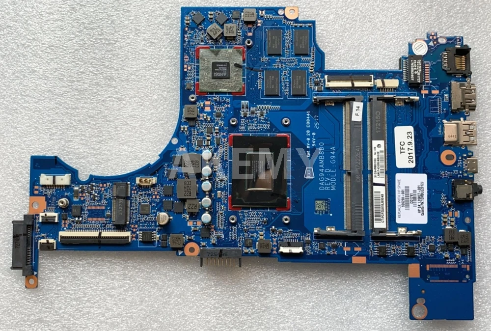 Akemy совершенно новая материнская плата для ноутбука HP Pavilion 15-CD 15Z-CD 926290-001 DAG94AMB8D0