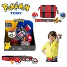 Покемон эльф ремень с мячом покебол Pikachu Карманный Монстр вариант модельная игрушка набор Косплей экшн-фигурка модель детские игрушки подарки