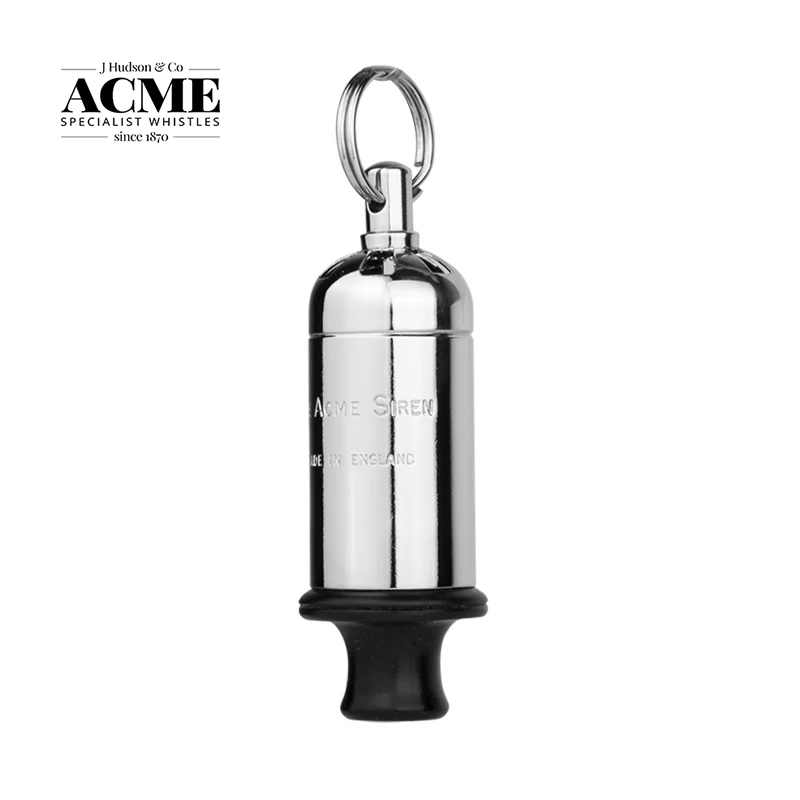 2021 New Fashion ACME Siren 147 Outdoor Survival Whistle Brass Nickel Plated Hand polished Siren Whistle