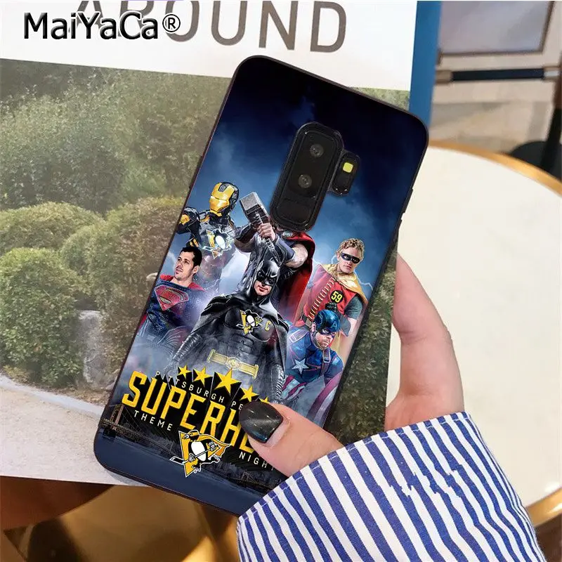 MaiYaCa Питтсбург ТПУ Мягкий силиконовый чехол для телефона чехол для samsung S9 S9 плюс S5 S6 S6edge S6plus S7 S7edge S8 S8plus
