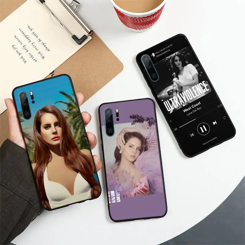 

Lana Del Rey singer Phone Case For Huawei honor Mate P 10 20 30 40 i 9 8 pro x Lite smart 2019 nova 5t