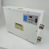 Free Shipping 11KW 220-240V 5060HZ quiescent operation swimming pool cold rolling sheet very smooth SPA heater with CE standard