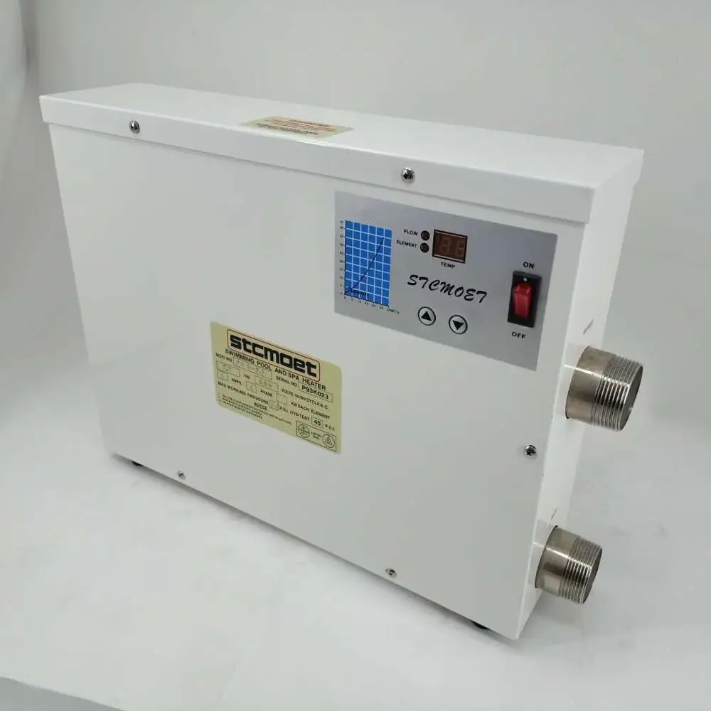 Free Shipping 15KW 220-240V 50/60HZ circulation heating fast heat time stable working performance switch controller SPA heater |