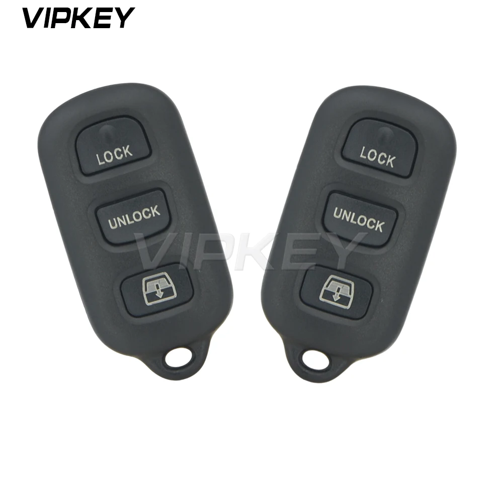 Remtekey 2 шт. дистанционный ключ брелок от машины 4 кнопки для Toyota Sequoia 4runner