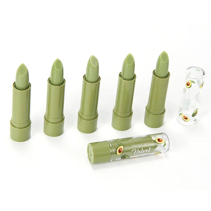 Hengfang весенне летнее Новое увлажняющее желе авокадо питательная помада