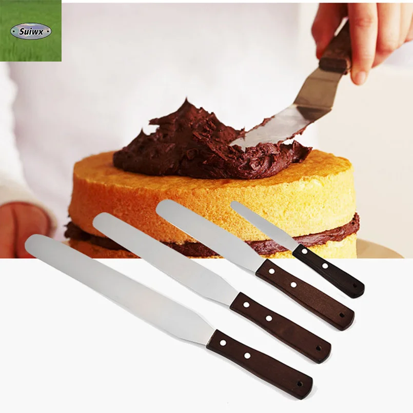 Шпатель для торта из нержавеющей стали 4 / 6 8 10 дюймов | Дом и сад