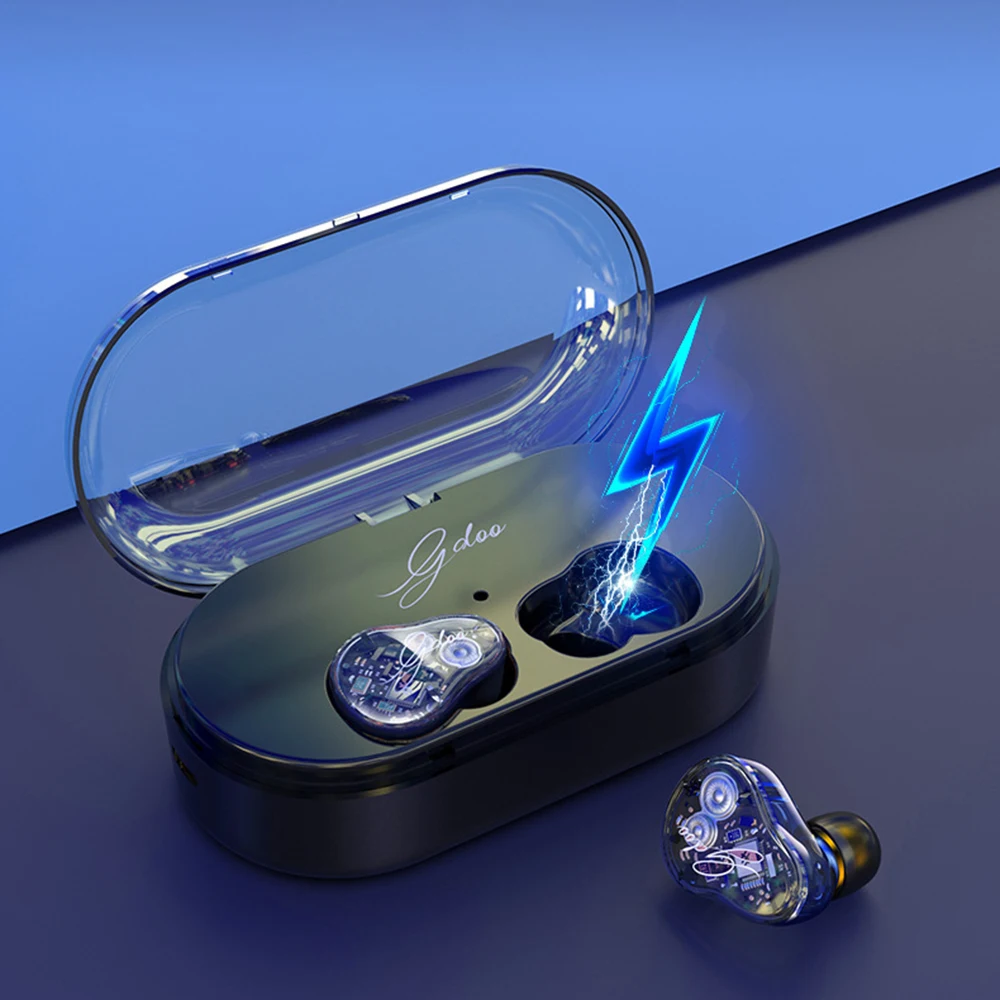 Z6 TWS Bluetooth 5 0 наушники HiFi бас гарнитура Graphene Smart Touch двойной Динамический драйвер IPX7