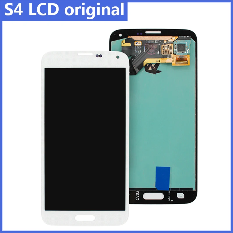 Оригинальный сенсорный ЖК экран Super AMOLED для SAMSUNG Galaxy S4 с рамкой дигитайзер i9505