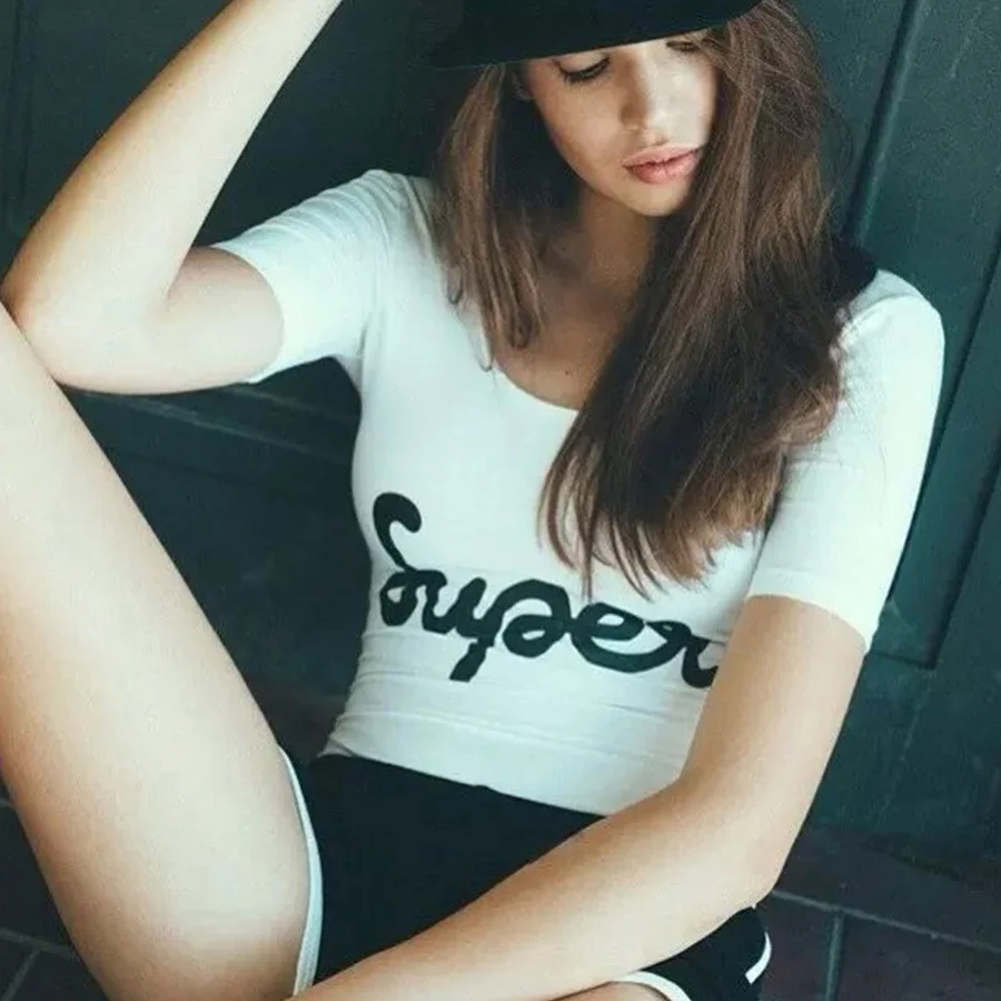 Шорты женские повседневные с эластичным поясом черные/белые пляжные пикантные