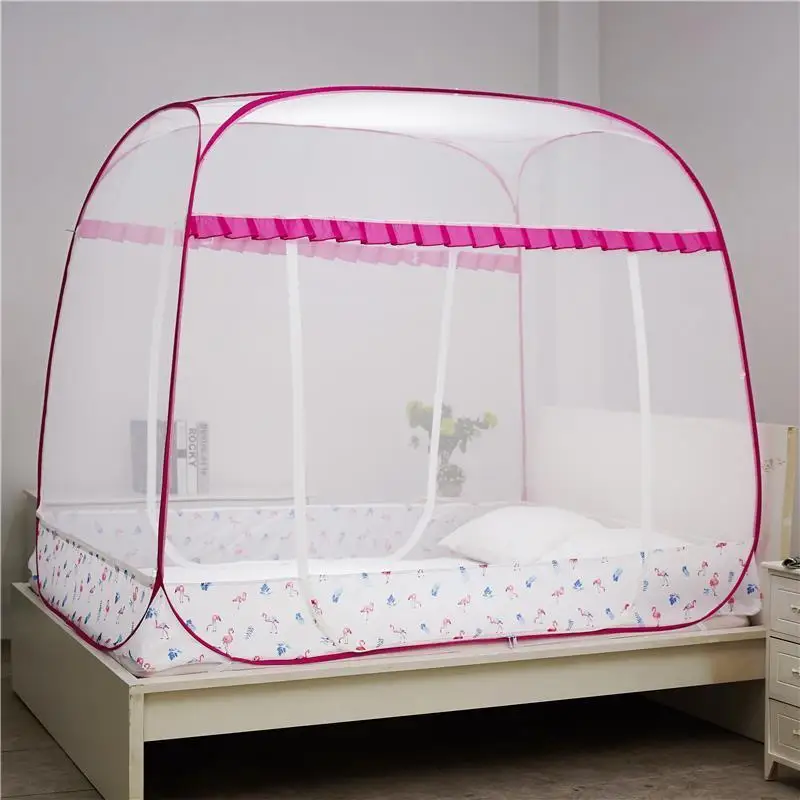 Двойная кровать для девочки Скандинавская детская коляска навес москитная сетка