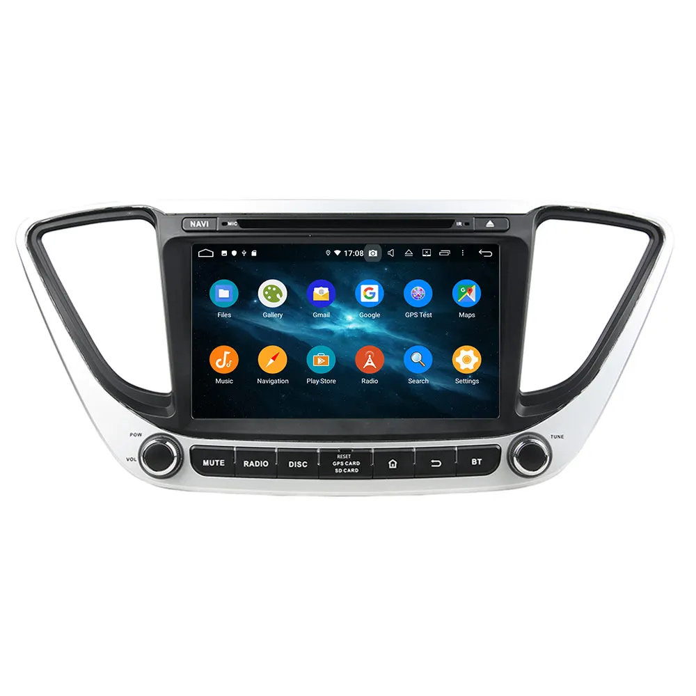 

DVD- Android 9,0 GPS- Hyundai Verna 2016-2019, , GPS