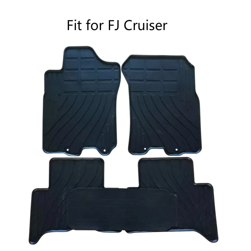 

Специальные резиновые автомобильные коврики для Toyota Land Cruiser L200 FJ Cruiser водонепроницаемые ковры без запаха