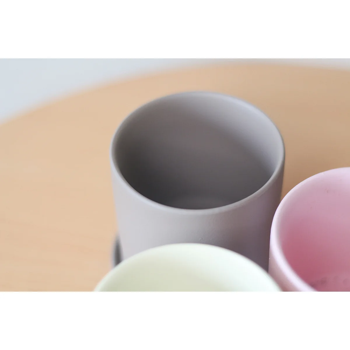 Горшок разноцветный керамический для растений высокотемпературный цветочный