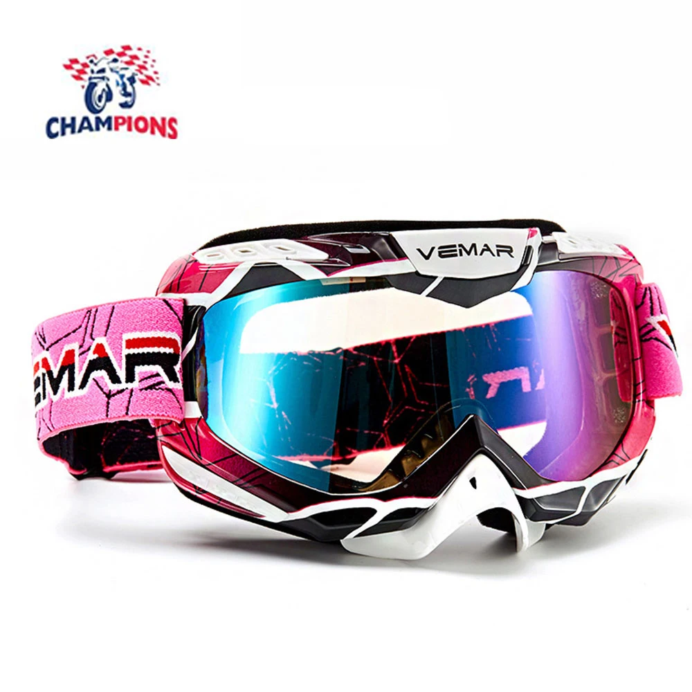 

Newest Dust-Proof Goggles Motocross Glasses Off Road Dirt Bike Motorcycle Helmet Goggle Ski Sport Men Mountain Bike Sunglasses